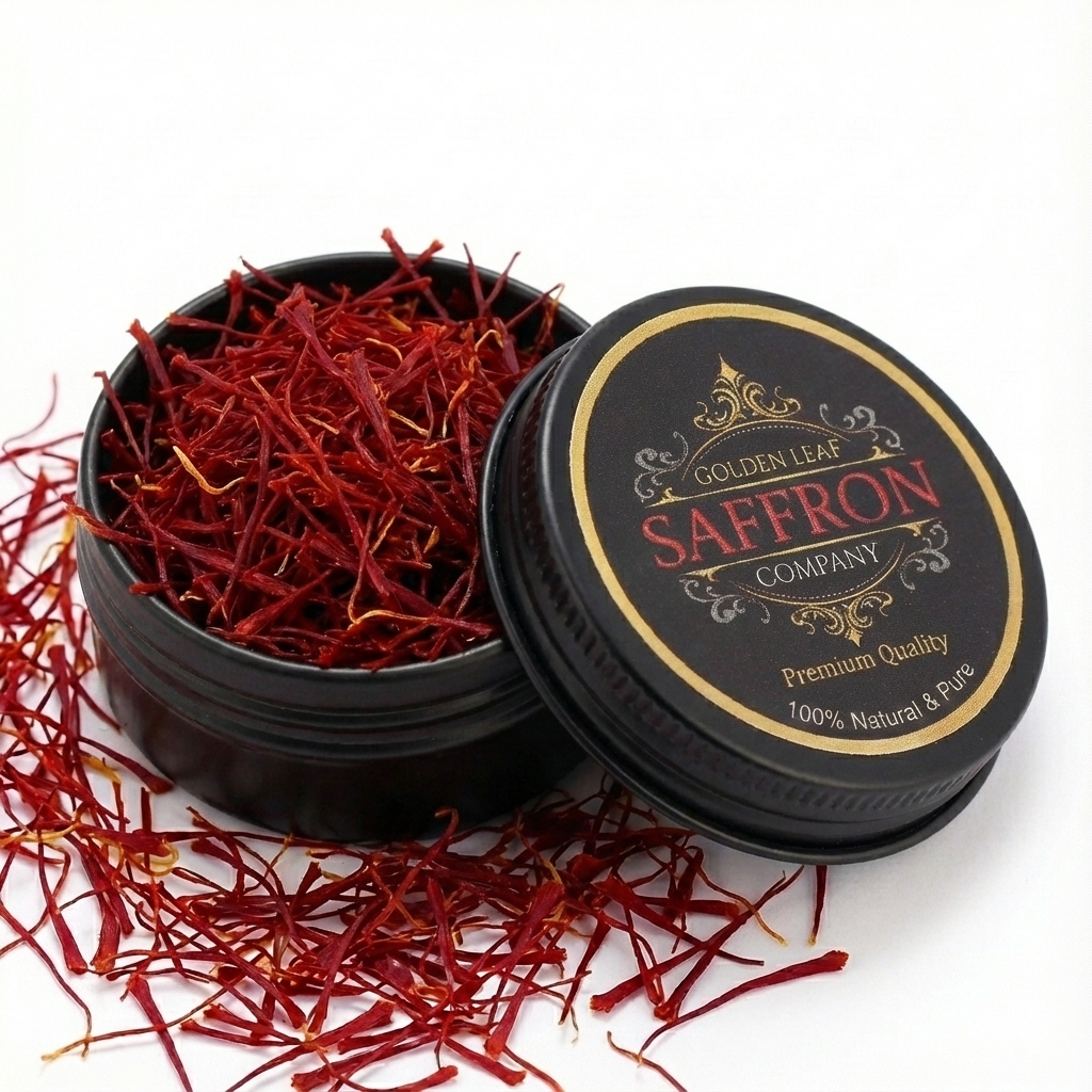 100% Pure Kashmiri Saffron Leaf