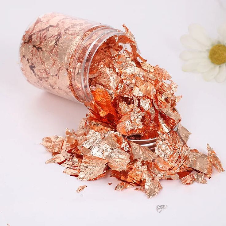 Copper Leaf Flakes