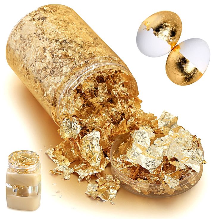 Gold Flakes Imitation